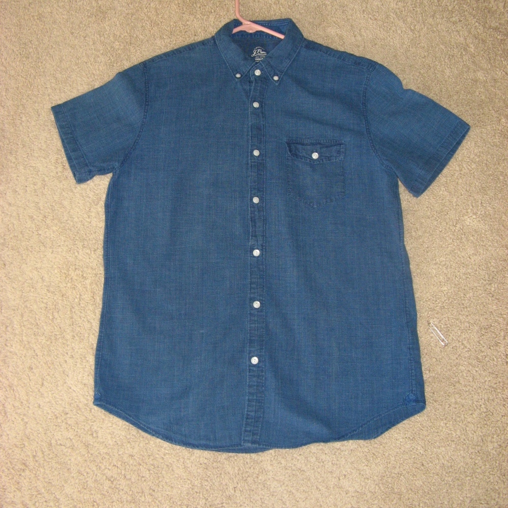 Mens JCrew short sleeve shirt